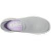Skechers Women’s Go Walk Flex Sunset Rose Hands Free Slip-ins Sneaker(Gray/Lavender)
