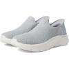 Skechers Women’s Go Walk Flex Sunset Rose Hands Free Slip-ins Sneaker(Gray/Lavender)