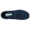 Skechers Women’s Go Walk Flex Sunset Rose Hands Free Slip-ins Sneaker(Navy/Turquoise)