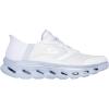 Skechers Women’s Go Walk Glide Step 2.0 Belah Hands Free Slip-ins Sneaker(White/Lavender)