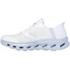 Skechers Women’s Go Walk Glide Step 2.0 Belah Hands Free Slip-ins Sneaker(White/Lavender)