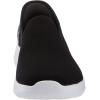 Skechers Women’s Go Walk Joy Vela Hands Free Slip-ins Sneaker(Black/White)