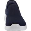 Skechers Women’s Go Walk Joy Vela Hands Free Slip-ins Sneaker(Navy/White)