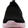 Skechers Women’s Go Walk Joy-Sensational Day Sneaker(Black/Pink)