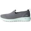 Skechers Women’s Go Walk Joy-Sensational Day Sneaker(Grey/Mint)