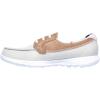 Skechers Women’s Go Walk Lite Textile Boat Shoe(Natural)