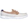 Skechers Women’s Go Walk Lite Textile Boat Shoe(Natural)