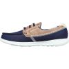 Skechers Women’s Go Walk Lite Textile Boat Shoe(Navy)