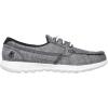 Skechers Women’s Go Walk Lite-15433 Boat Shoe(Black/White)