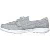 Skechers Women’s Go Walk Lite-15433 Boat Shoe(Gray Ash)