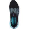 Skechers Women’s Go Walk Max Walker Sally Sneaker(Black/Aqua)