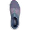 Skechers Women’s Go Walk Max Walker Sally Sneaker(Charcoal/Purple)