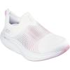 Skechers Women’s Go Walk Max Walker Sally Sneaker(White/Pink)
