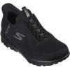 Skechers Women’s Go Walk Travel Milan Hands Free Slip-ins Sneaker(Black)