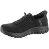 Skechers Women’s Graceful-First Blush Hands Free Slip-ins Sneaker(Black)