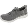 Skechers Women’s Graceful-First Blush Hands Free Slip-ins Sneaker(Charcoal)