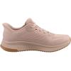 Skechers Women’s Hands Free Slip-ins Bobs Squad 4-Staple Look Sneaker(Natural)