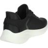 Skechers Women’s Hands Free Slip-ins Bobs Squad Chaos-Current Muse Sneaker(Black/White)