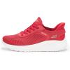 Skechers Women’s Hands Free Slip-ins Bobs Squad Chaos-Current Muse Sneaker(Red)