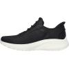 Skechers Women’s Hands Free Slip-ins Bobs Squad Chaos-in Color Sneaker(Blk White)