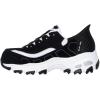 Skechers Women’s Hands Free Slip-ins D’Lites Sneaker(Black White=bkw)