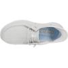 Skechers Women’s Hands Free Slip-ins Go Walk Joy Moc Toe Casual Shoe Sneaker(White-silver)