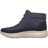 Skechers Women’s Hands Free Slip-ins On-The-go Encore Quilted Nylon Chugga Ankle Boot(Navy)
