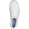 Skechers Women’s Hotshot-Kickoff Sneaker(Natural/Blue)