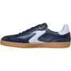 Skechers Women’s Hotshot-Kickoff Sneaker(Navy/Light Blue)