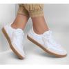 Skechers Women’s Hotshot-Kickoff Sneaker(White/Natural)