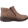 Skechers Women’s Lovely Vibe-Fall in Bloom Ankle Boot(Chocolate Microleather)