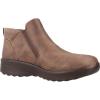 Skechers Women’s Lovely Vibe-Fall in Bloom Ankle Boot(Chocolate Microleather)