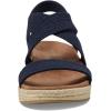 Skechers Women’s Martha Stewart Arch Fit Beverlee-Brentwood Wedge Sandal(Navy)