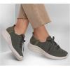 Skechers Women’s Martha Stewart Ultra Flex 3.0-Back on Track Hands Free Slip-ins Sneaker(Olive)