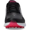 Skechers Women’s Max Arch Fit Golf Shoe Sneaker(Black/Pink Splash Waterproof)