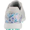Skechers Women’s Max Arch Fit Golf Shoe Sneaker(Gray Floral Waterproof)