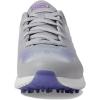 Skechers Women’s Max Arch Fit Golf Shoe Sneaker(Gray/Purple Splash Waterproof)