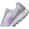 Skechers Women’s Max Arch Fit Golf Shoe Sneaker(Gray/Purple Splash Waterproof)