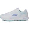 Skechers Women’s Max Arch Fit Golf Shoe Sneaker(White/Multi Splash Waterproof)
