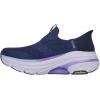 Skechers Women’s Max Cushioning Arch Fit 2.0 Cambridge Hands Free Slip-ins Sneaker(Navy/Purple)