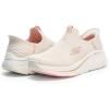 Skechers Women’s Max Cushioning Elite 2.0 Eternal Hands Free Slip-ins Sneaker(Natural/Pink)
