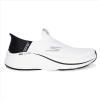Skechers Women’s Max Cushioning Elite 2.0 Eternal Hands Free Slip-ins Sneaker(White/Black)