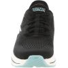 Skechers Women’s Max Cushioning Elite 2.0 Vanish Hands Free Slip-ins Sneaker(Black/Blue)