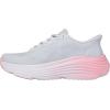 Skechers Women’s Max Cushioning Endeavour Hallandale Hands Free Slip-ins Sneaker(Gray/Pink)