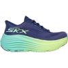 Skechers Women’s Max Cushioning Endeavour Hallandale Hands Free Slip-ins Sneaker(Navy/Lime)