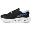 Skechers Women’s Max Cushioning Glide Step Caledonia Hands Free Slip-ins Sneaker(Black/Blue)
