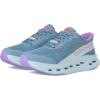 Skechers Women’s Max Cushioning Glide Step Caledonia Hands Free Slip-ins Sneaker(Slate)