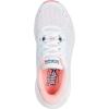 Skechers Women’s Max Cushioning Glide Step Caledonia Hands Free Slip-ins Sneaker(White/Pink)