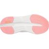 Skechers Women’s Max Cushioning Glide Step Caledonia Hands Free Slip-ins Sneaker(White/Pink)