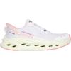 Skechers Women’s Max Cushioning Glide Step Caledonia Hands Free Slip-ins Sneaker(White/Pink)